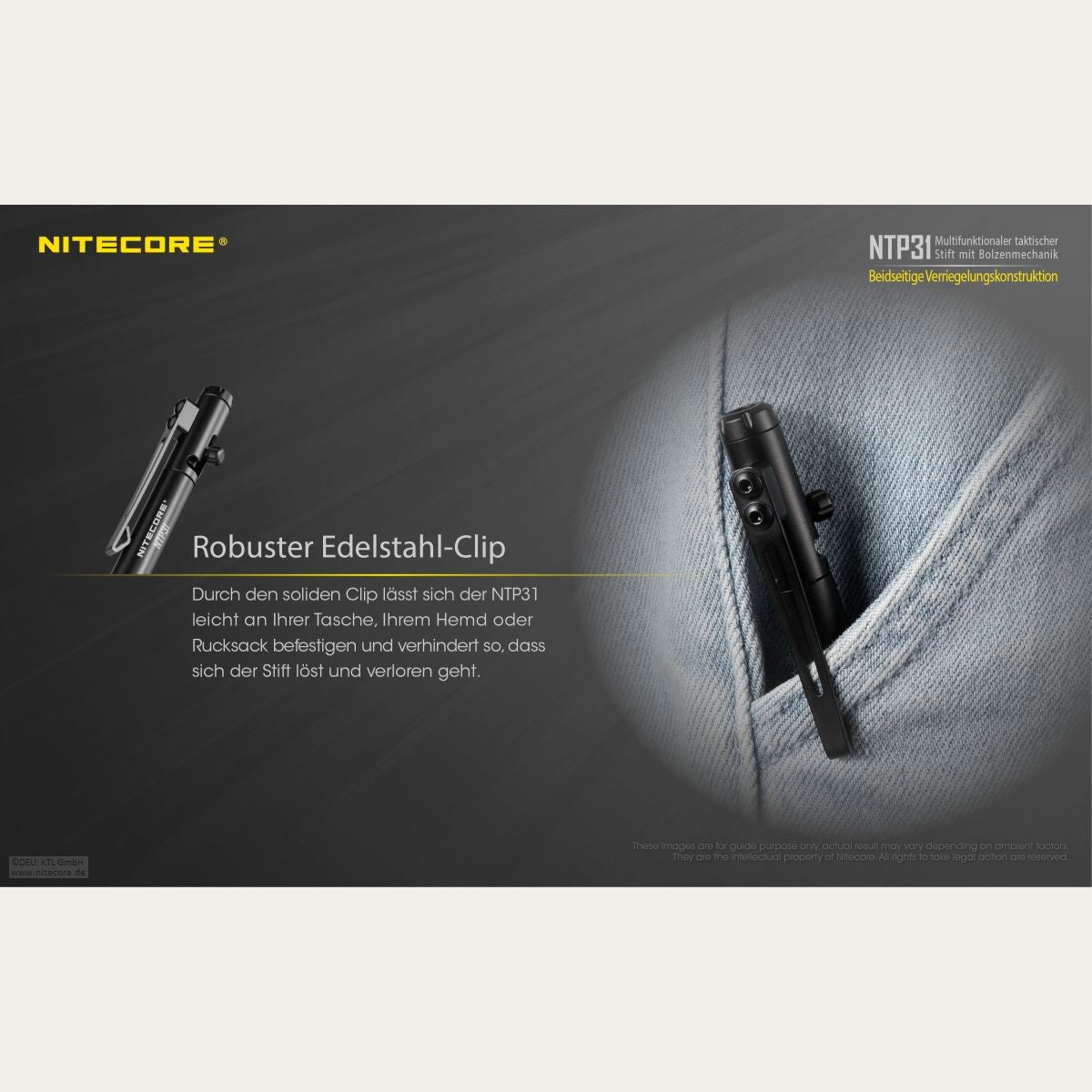 NTP31 - Aluminium Tactical/EDC Pen