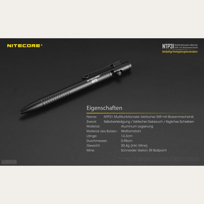 NTP31 - Aluminium Tactical/EDC Pen