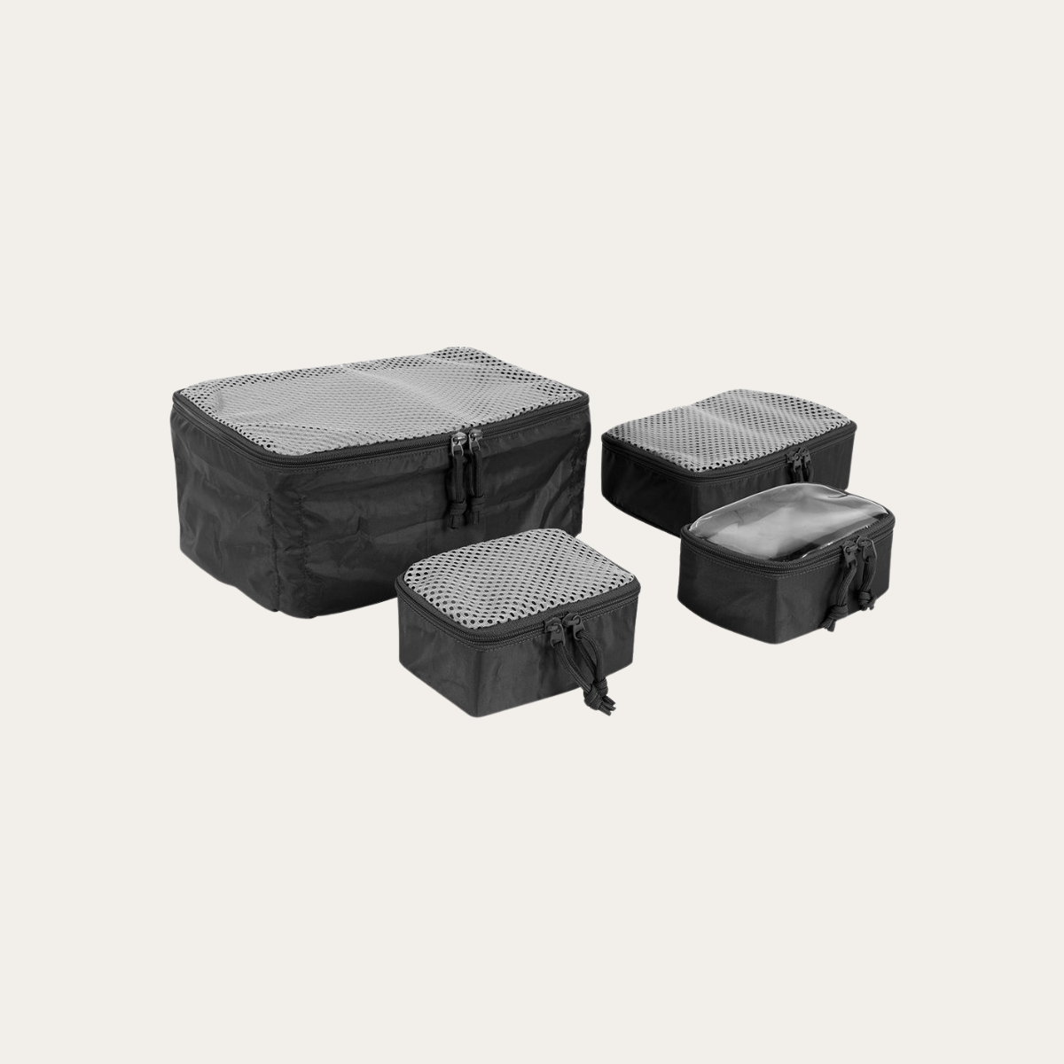 Netztaschen-Set TT Modular Pouch Set VL - Black