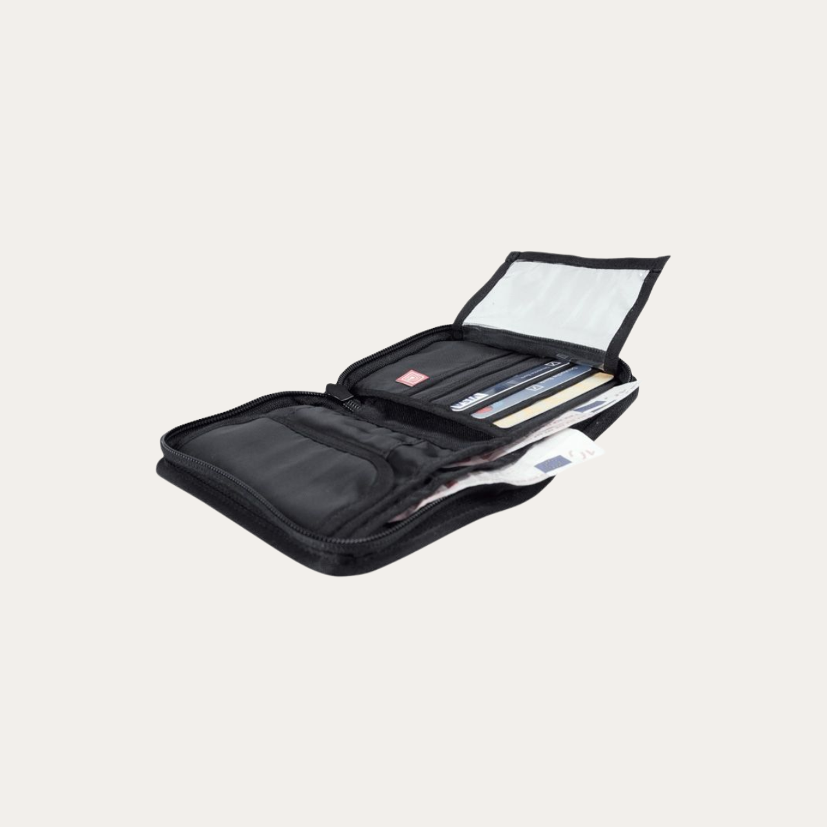 Robustes Portemonnaie mit RFID-Schutz - Olive